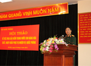 Bộ Quốc phòng giao cho MIC triển khai bảo hiểm hàng hóa xuất nhập khẩu cho các đơn vị trong quân đội phục vụ quốc phòng 